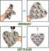 Heart Shaped Cake Pans Heart Silicone Mold for Baking, Large 2 Inches Heart Molds, 10 Cavities Suitable for Ice Cube Mold, Chocolate Mold, Valenti...