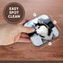 3dRose CST_4438_2 Siberian Husky Soft Coasters, (Set of 8)...