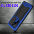 Samsung Galaxy S22 Ultra 5G 2022 Rugged case with Screen Protector Stand Camera Slide Cover for Samsung S22 Ultra Metal Military Sturdy Armour Sho...