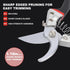 Pruning Shears for Gardening, Gardening Shears Heavy Duty, Cutting Shears Garden,Hedge Clippers, Rose Pruning Shears, Hand Clippers Gardening, Cli...