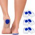 Gel Heel Pads for Shoes, Plantar Fasciitis Heel Cups for Pain Relief, Silicone Cushions for Bone Spur Relief, Protector Insoles, Sore Heal Bruised...