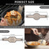 Silicone Bread Sling Oval and Round for Dutch Oven, KITMAL Non Stick Reusable Silicone Baking Mat with Long Handles Sourdough Bread Baking Supplie...