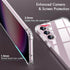 KIOMY Clear Case for Samsung Galaxy S23 5G, Shockproof Bumper Protective Cover Hard PC Back + Flexible TPU Raised Bezel Hybrid Design Slim Fit wit...