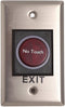 Contactless Non Touch Exit Switch,Infrared Sensor Exit Button Door Release Switch Automatic Switch with LED Indication for Door Security Alarm Acc...
