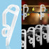 Yotako 150 Pcs Christmas Light Clips Gutter Clips for Hanging Outdoor Lights Christmas Light Hooks Weatherproof for Christmas Decoration...