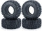 MOHERO 1.0 Crawler Tires Soft Rubber Wheel Tires 4PCS for 1/24 Axial SCX24 90081 AXI00001 AXI00002 AXI00005 AXI00006 RC Crawler Car (54mm)...