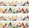 Moving Mountains Bulletin Board Borders 60Pcs Mountain Bulletin Board Decorations for Classroom School Party Supply 70Ft...