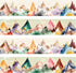 Moving Mountains Bulletin Board Borders 60Pcs Mountain Bulletin Board Decorations for Classroom School Party Supply 70Ft...