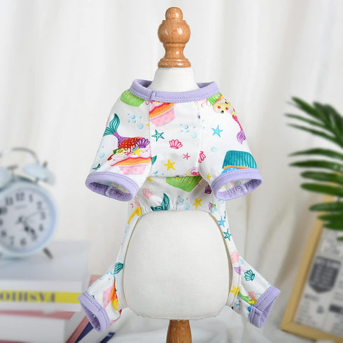 Dog Pajamas for Small Dogs, Chihuahua Pajamas, Puppy Clothes, Extra Small Puppy Pjs, Soft Pet Pajamas,Dog Shirts Chihuahua Yorkie Teacup Cat Cloth...