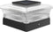 Davinci Lighting Cubed Solar Outdoor Post Cap Lights - 4x4 5x5 6x6 - Bright LED Light for Fence Deck Garden or Patio Posts (1 Pack)...