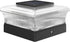 Davinci Lighting Cubed Solar Outdoor Post Cap Lights - 4x4 5x5 6x6 - Bright LED Light for Fence Deck Garden or Patio Posts (1 Pack)...