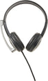 IMME282 USB Dual Headset with Adjustable Microphone Noise Cancelling and Volume Control, Wired Headphone for PC, Laptop and Computer......