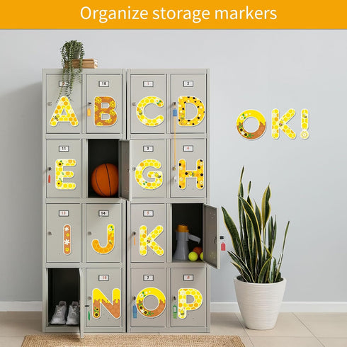 264 PCS Bulletin Board Letters Set, Bulletin Board Letters Numbers Punctuation Symbol Alphabet Cutouts Printed with Hive Bee Honey Sunflower for S...