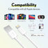 Overtime iPhone Lightning Cable, MFI Certified, Portable & Smart Charging USB A to Lightning Cable, Fast Apple Charging Cord, 6ft iPhone Charger C...