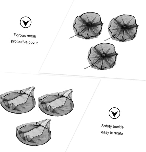 Hemoton 3pcs Electric Fan Safety Cover Household Fans Fan for Baby Fan for Desk Box Fan 20 Inch Fan Safety Protection Cover Rotating Fan Grip-proo...