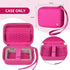 Carrying & Protective Case for Digital Camera, AbergBest 21 Mega Pixels 2.7" LCD Rechargeable HD/Kodak Pixpro/Canon PowerShot ELPH 180/190 / Sony ...