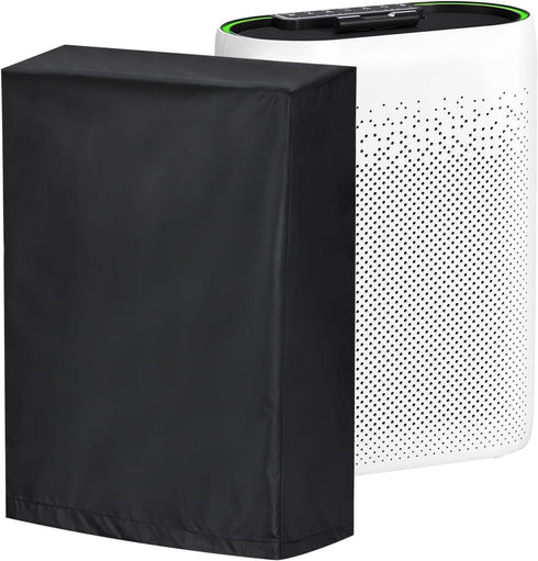 Dustproof Air Purifiers Cover for Storage, Universal Waterproof Home Appliances Cover, Black...