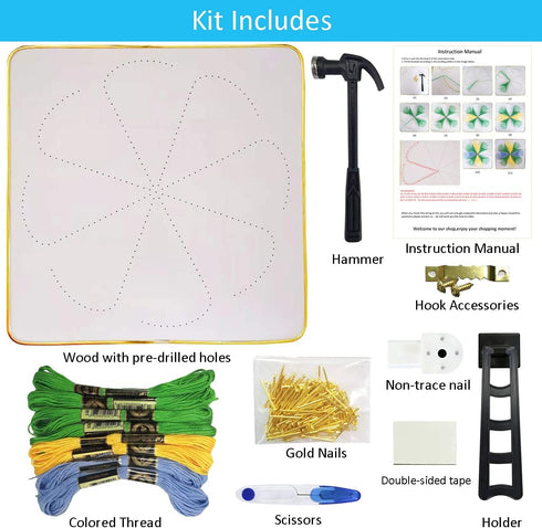 Marynee DIY String Art Kit for Adults,Beginner,Teens,Kids. Home Wall Decorations,Unique Gift,Birthday Gifts for Women, Teacher Appreciation Gifts(...