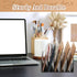 Black Desktop Mail Organizer Acrylic File Holder Acrylic File Organizer Multifunction Office File Sorter for Easy Access Office Home Letter Docume...