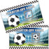 50 Pack Soccer Theme Scratch Off Game, Soccer Scratch Card for Baby Shower Birthday Party Lottery Game Group Games Enterprises Activity, Gifts for...