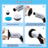 Replaceable Brush Heads Set,8 Pack for ???????????????? ???????? ????????????????,Suitable for Model ANS-8051A/8050 Power Shower Scrubber,for Hous...