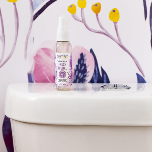 Aura Cacia Fresh Floral Toilet Spray 2 Fl. Oz....
