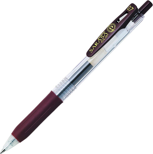 Zebra Sarasa Clip Pen 0.7 mm, Brown (JJB15-E)...