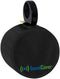 Two Large Black Heavy Duty Marine Wakeboard Tower Pod Speaker Covers for Large Round Boat Speakers - Cover Dimensions: Height 14" x Width 14" x De...