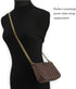 47'' Light Metal Crossbody Purse Chain Straps Replacement for Bag Handbag (Black)...