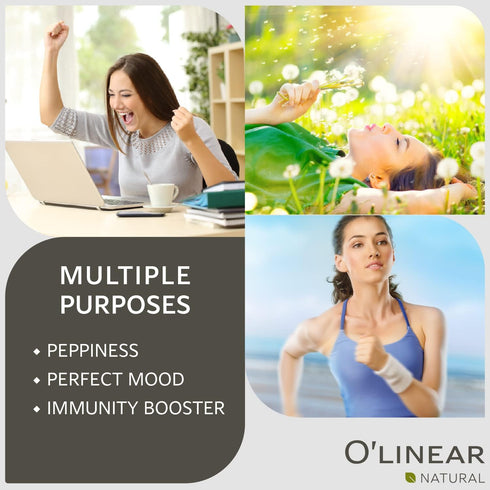 O'Linear Orange Essential Oil for Diffuser Air Humidifiers, 3.4 Fl Oz, Pure, Scented, Aromatherapy...