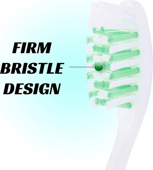 Extra Firm Toothbrush Set for Adults or Smokers Travel Toothbrush Kit, Hard Multicolor Denture Brush, Large Head, Manual Travel Toothbrush Hard Br...