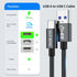 ULT-WIIQ USB A to USB C Cable High Speed 10Gbps Data Transfer USB Type C Cable Fast Charging QC 3.0 AFC Braided USB to USB C Charger Cable for iPh...