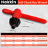 Hakkin Drill Press Chuck Key 5 Sizes, Chuck Press Wrench Key for Electric Drill Clamping Tool, Replacement Drill Clamping Wrench of 6mm, 10mm, 13m...