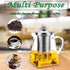 Glass Teapot with infuser, Tea Infusers for Loose Tea, Small Loose Leaf Tea pot, Heat resistant, Ideal for Tea Parties and Stovetop Brewing?600ml...