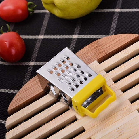 Silver Kitchen Craft Mini 6Cm Four Sided Grater Sturdy and Cost-Effective Beautiful, Kitchen Utensils and Gadgets...