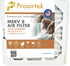 Proairtek AF12121M08SWH Model 12x12x1 Air Filter, MERV 8; Ideal for Anyone Wanting Clean, Crisp Air in Their Home; It Captures Microscopic Airborn...