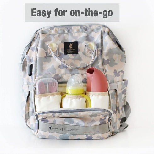 Ginbear Silicone Bibs for Babies, Waterproof Baby Feeding Bibs with Food Catcher Pocket, Adjustable Silicon Bibs for Toddlers (Dark Sage/Almond)...
