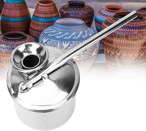 Glaze Glazing Pot Painting Sprayer Stainless Steel Clay Tool Pottery Atomizer Glazes Pots Ceramic Painting Sprayer 200ml...