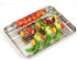 Baking Sheet with Cooling Rack (1 Cookie Sheet + 1 Baking Rack), Stainless Steel Small Baking Sheet Pan with Wire Rack, Toaster Oven Pans Size 10....