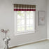 Madison Park Amherst Single Panel Faux Silk Rod Pocket Curtain With Privacy Lining for Living Room, Window Drapes for Bedroom and Dorm, 50x18, Red...