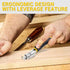 Upholstery and Construction Heavy Duty Staple Remover Tack Lifter Office Claw Tools Yellow...