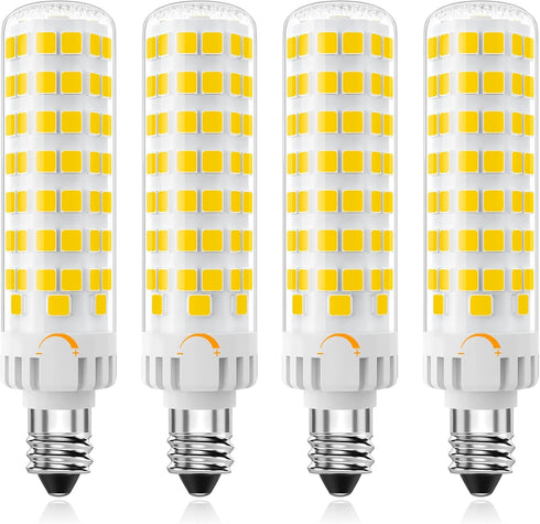 E11 LED Bulb Dimmable, JDE11 120V 100W Halogen Equivalent, T3/T4 Mini Candelabra Base, 4000K Natural White, ?10W 1100 Lumen E11 Bulbs for Ceiling ...