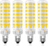 E11 LED Bulb Dimmable, JDE11 120V 100W Halogen Equivalent, T3/T4 Mini Candelabra Base, 4000K Natural White, ?10W 1100 Lumen E11 Bulbs for Ceiling ...