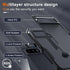 for Google Pixel 8 Pro Case, Full Body Heavy Duty Rugged Shockproof Protective Phone Cover with Wrist Lanyard Strap, Tempered Glass Screen Protect...