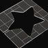 EXCEART Quilting Template Clear Acrylic Star Shaped Sewing Stencil Reusable Quilting Template Rulers for DIY Embroidery Patchwork...