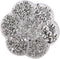 3000Pcs 1 Box Plastic Pearls Round Flatback Imitation Half Loose Beads Gem Assorted Sizes 2 to 10MM for DIY Scrapbooking Crafts Silver...