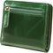 Itslife Women's Rfid Blocking Small Compact Bifold Leather Pocket Wallet Ladies Mini Purse with id Window (Waxed Dark Green)...