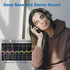 KVIDIO Active Noise Cancelling Headphones, 65 Hours Playtime Bluetooth Headphones with Microphone, Transparency Mode, Deep Bass and Hi-Fi Stereo S...