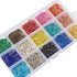 KISSITTY About 600pcs/box 15 Colors Bulb Safety Pins 22mm Calabash Quilting Sewing Pin for Clothing Crafting Home Office Use Art Craft Sewing Jewe...