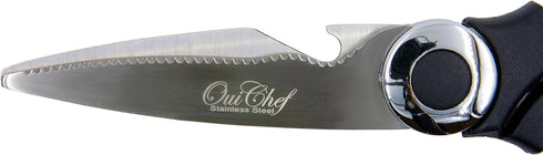 Kitchen Shears, Chef Scissors, Poultry Shears, Meat Shears, Kitchen Scissors with Premium Stainless Steel Blades & Sure-Grip Ergonomic Handles (Wh...